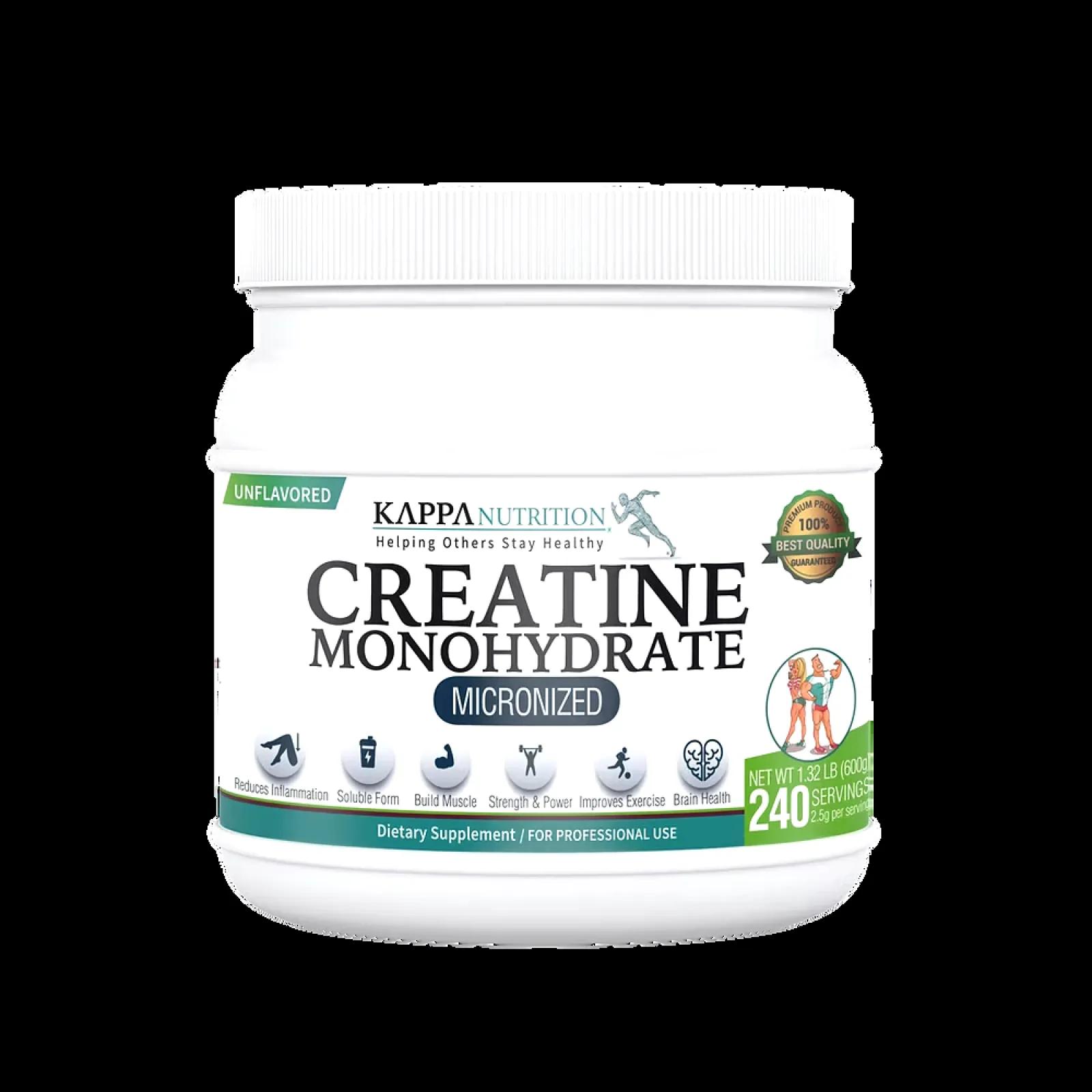 Creatine Monohydrate Micronized 100% Activated