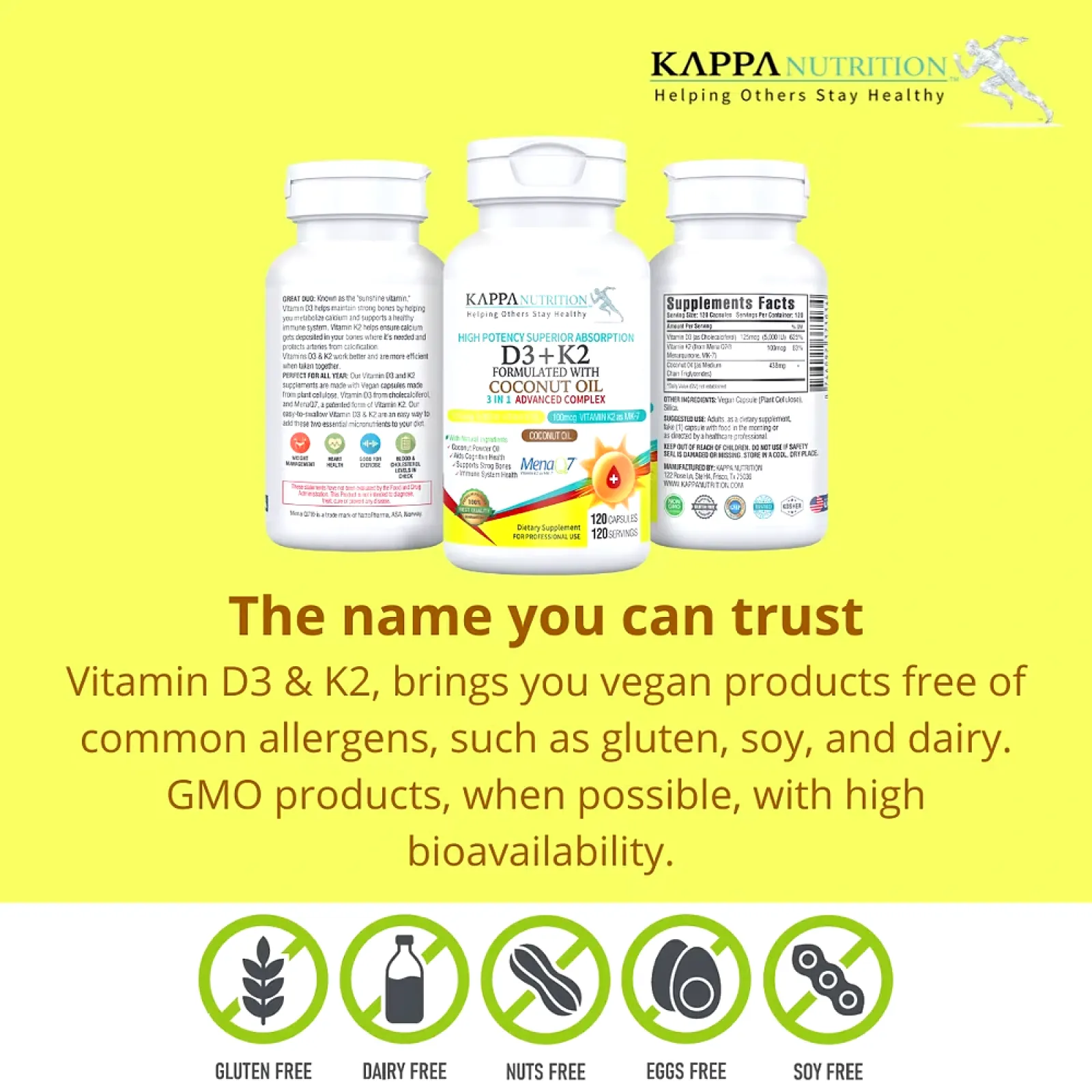 Vitamin D3 & K2