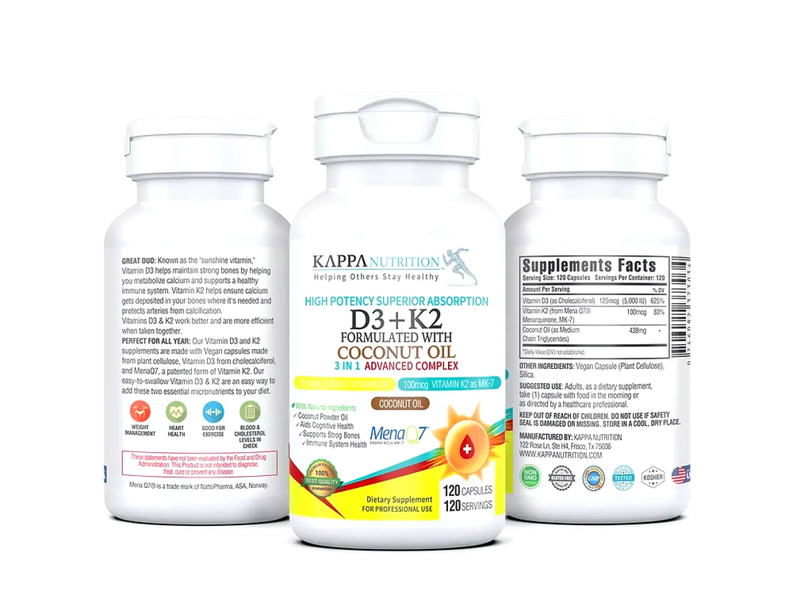 Vitamin D3 & K2