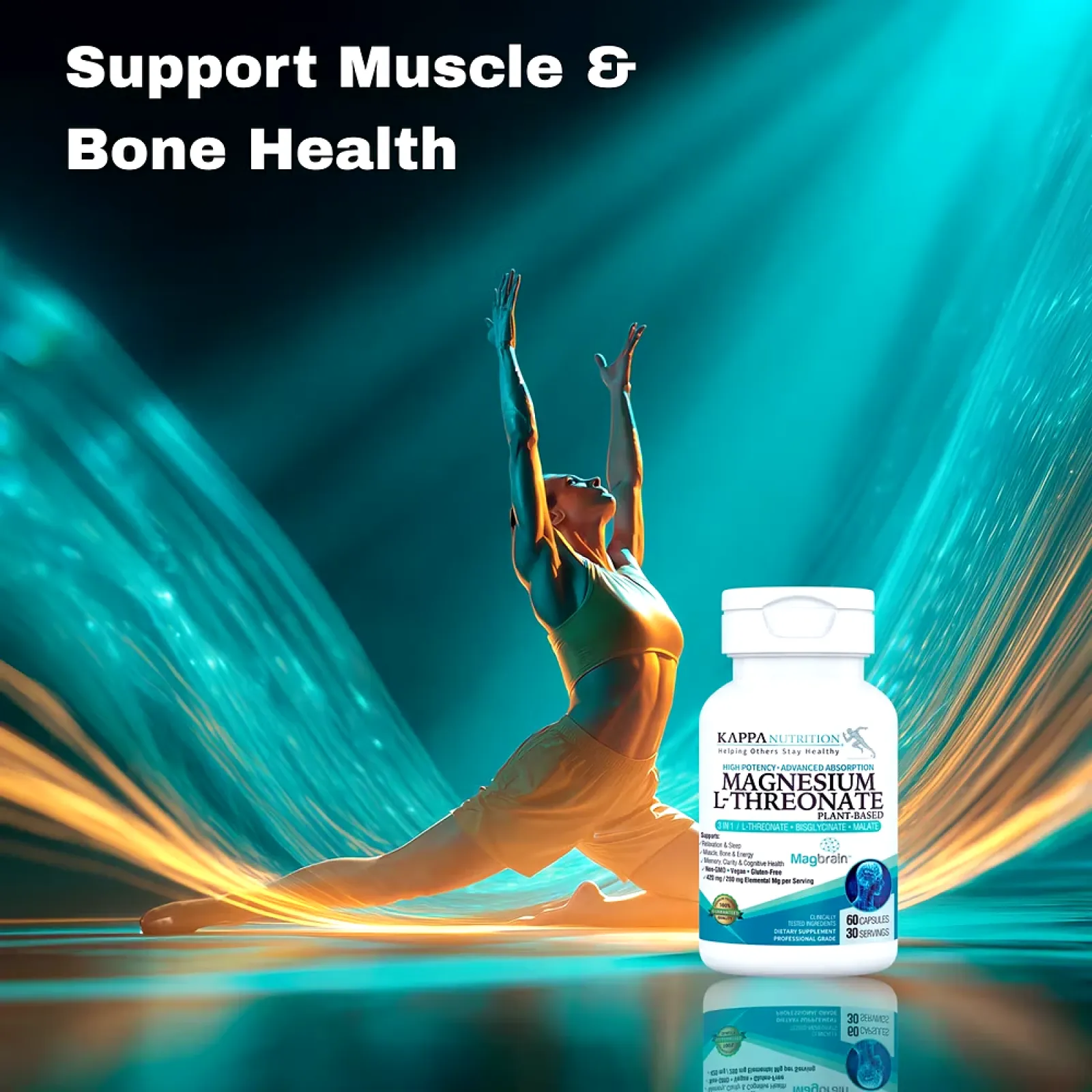 Magbrain™ Magnesium L-Threonate Plant-Based