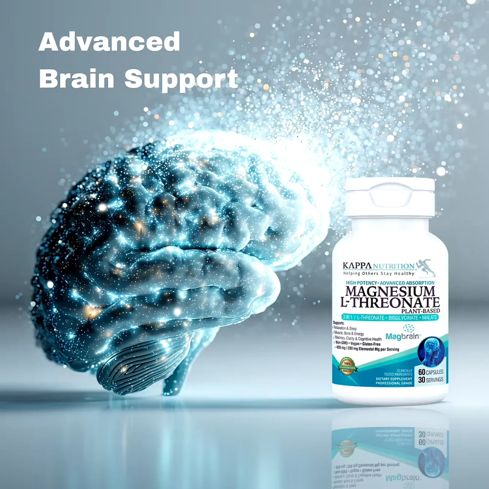Magbrain™ Magnesium L-Threonate Plant-Based