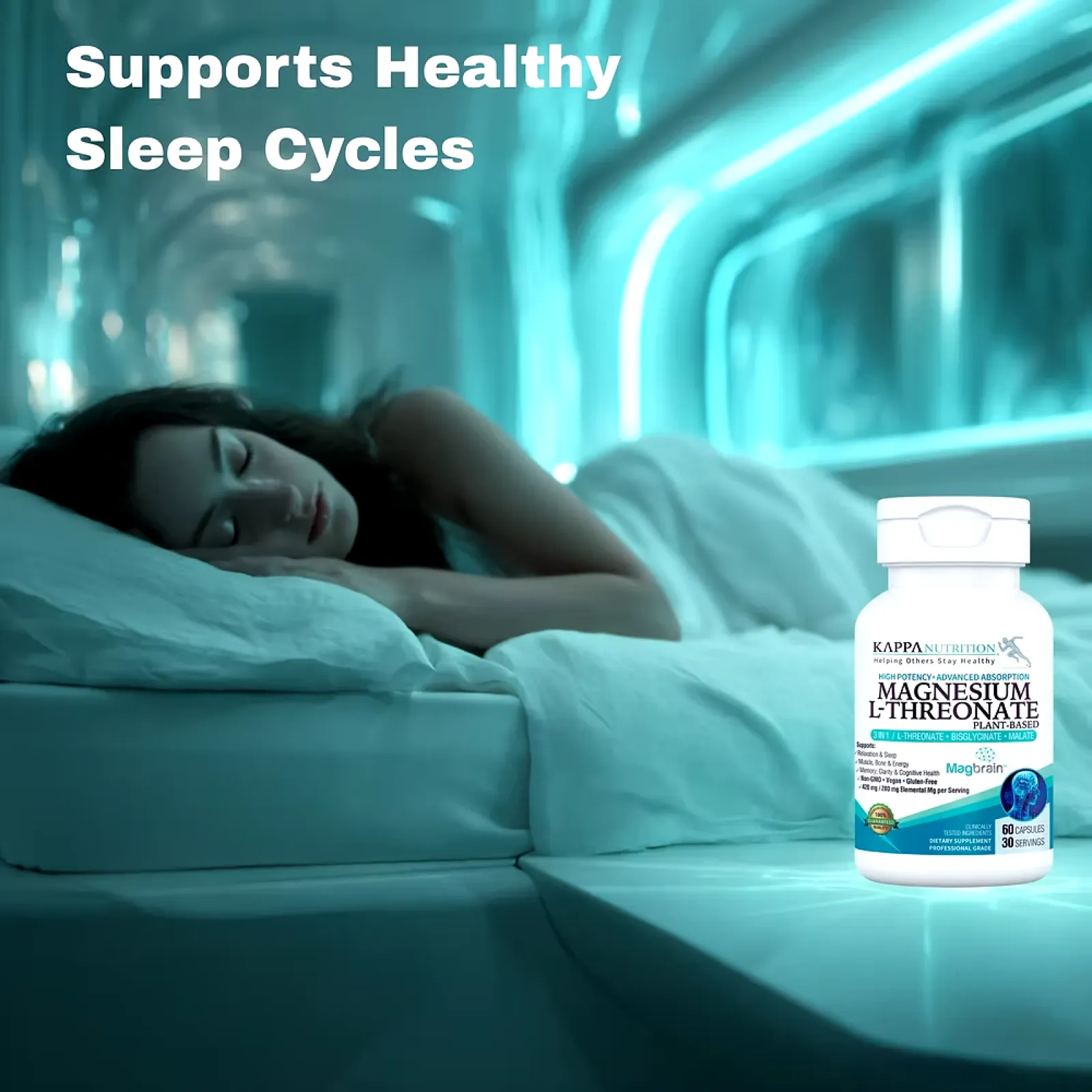 Magbrain™ Magnesium L-Threonate Plant-Based