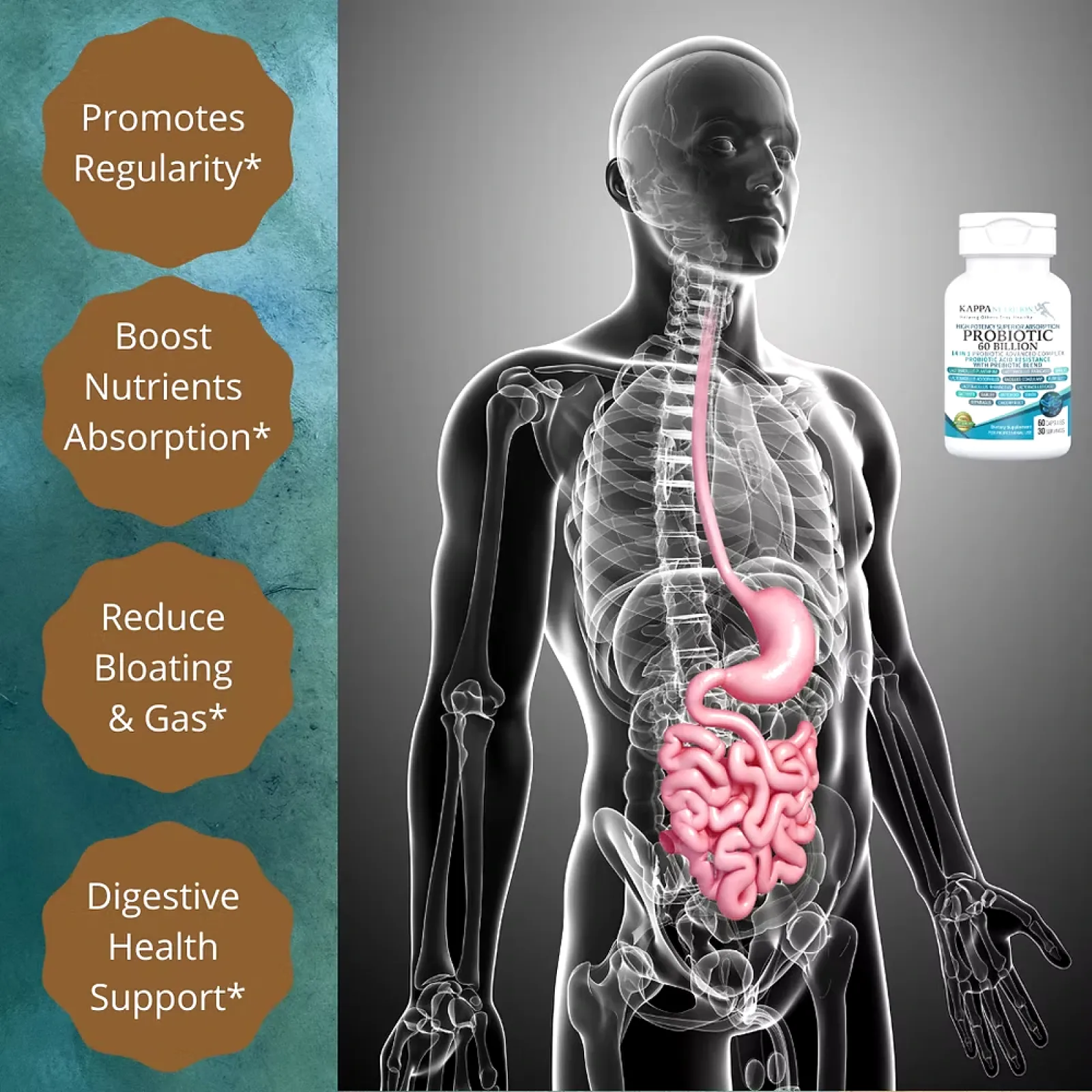 Probiotic 60 Billion