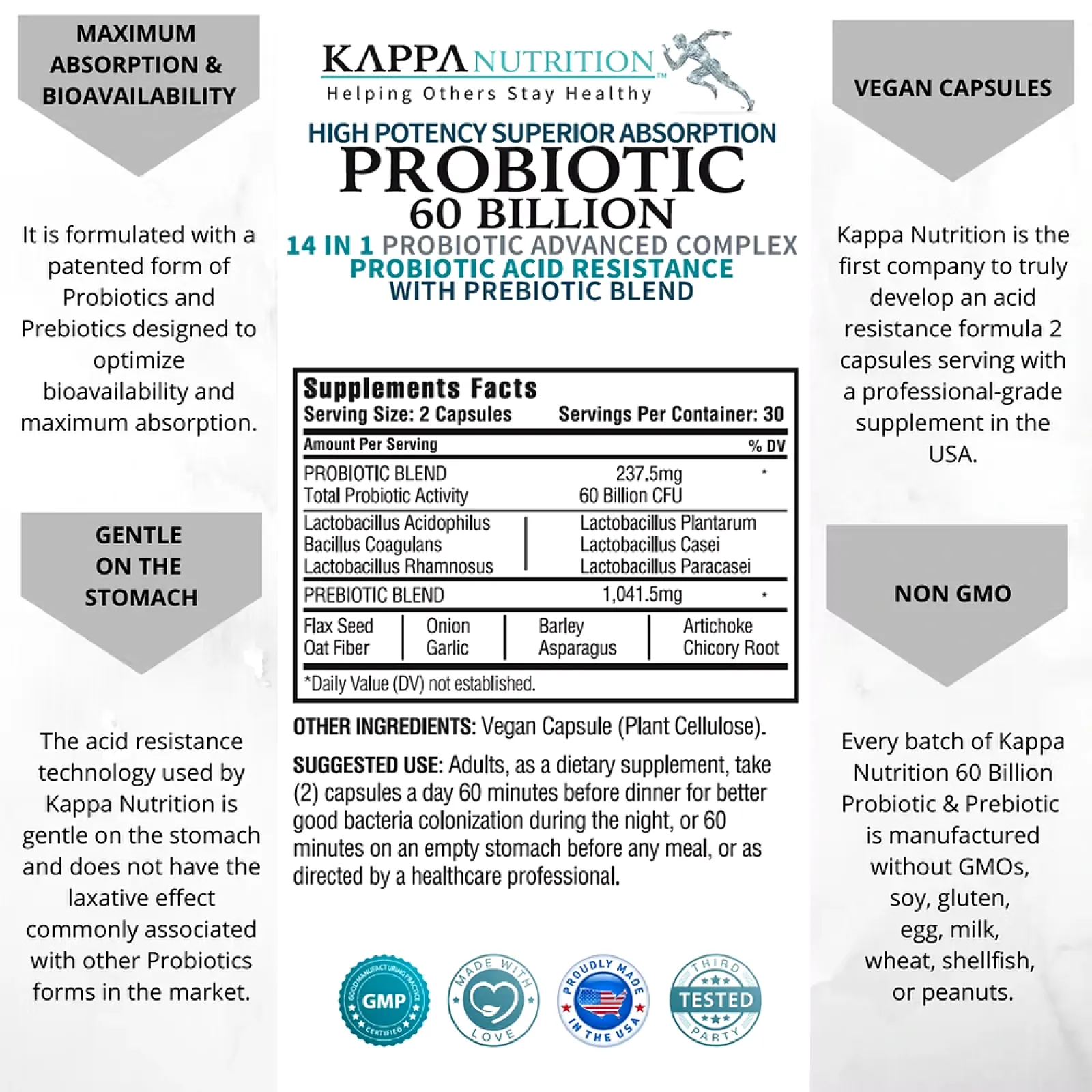 Probiotic 60 Billion