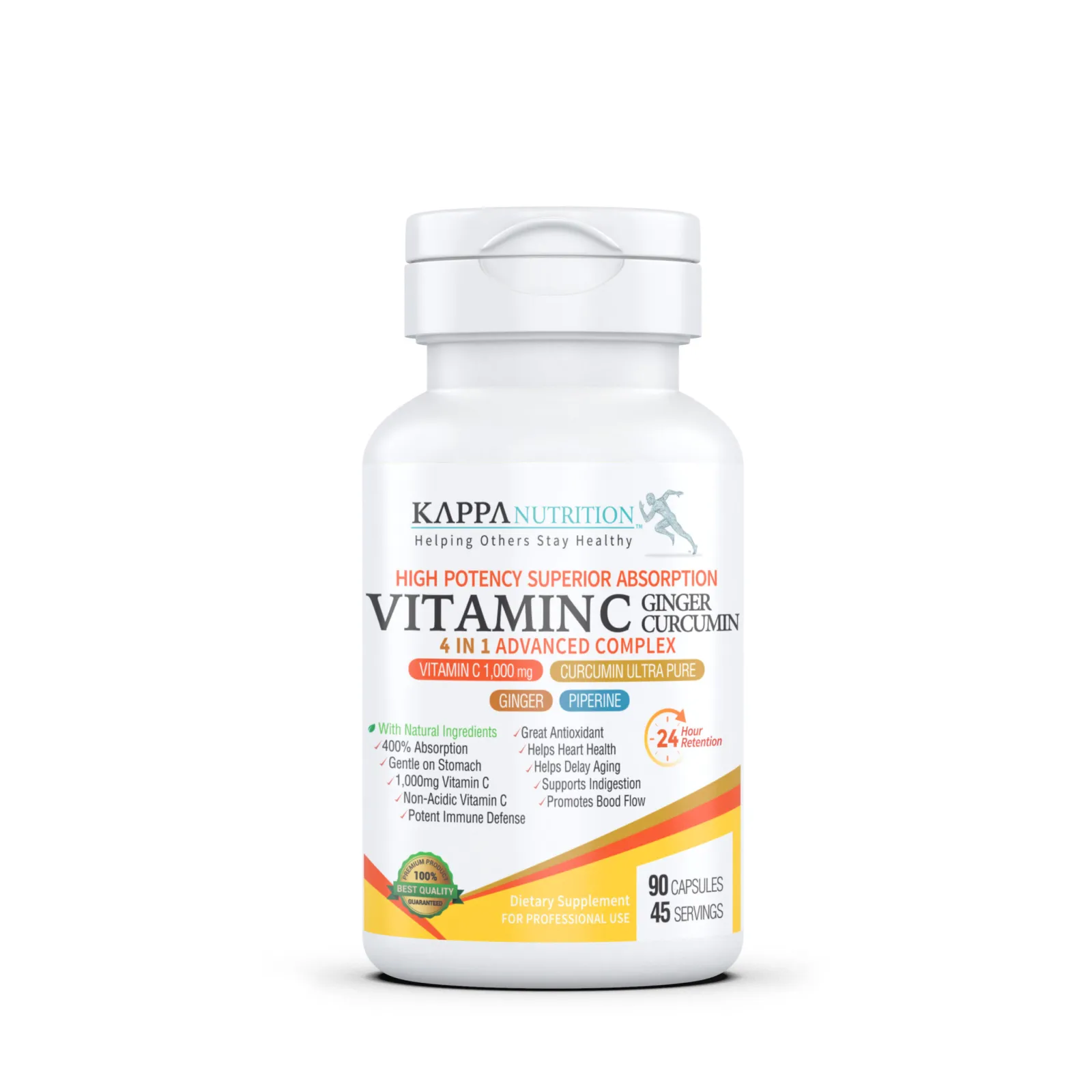 Vitamin C + Ginger + Curcumin