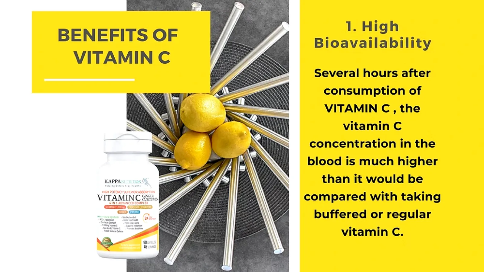 Vitamin C + Ginger + Curcumin